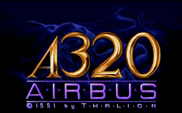 A320 Airbus screen shot title